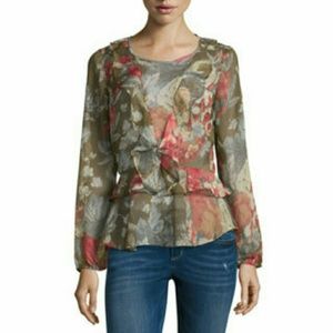 NWT Belle + Sky Blouse
